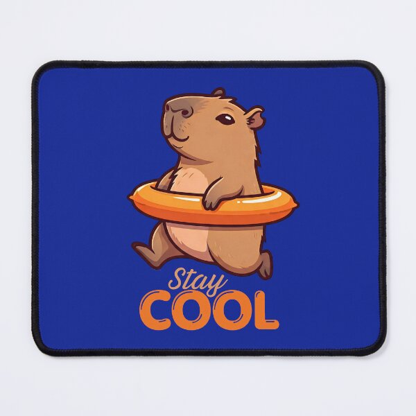 Item preview, Summer Capybara - Stay Cool designed and sold by The magic Yellow bus.