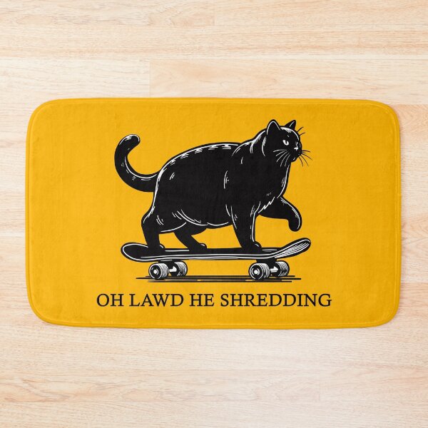 Item preview, Oh Lawd He Shredding designed and sold by KilkennyCat Art.