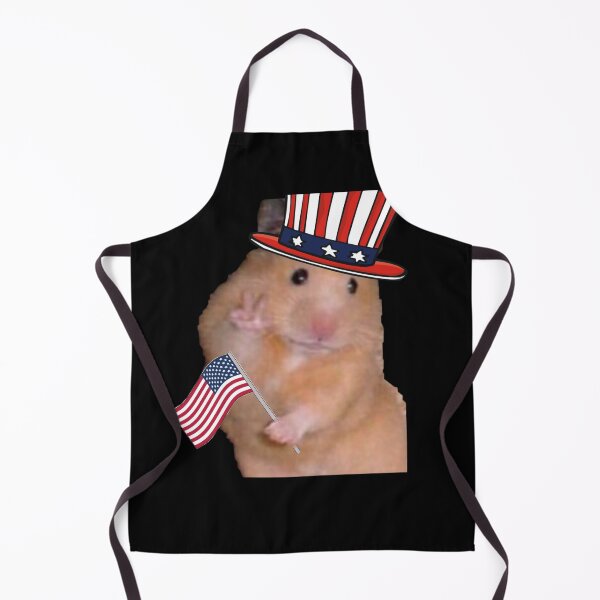 Aperçu de l'œuvre Mème hamster, hamster, mème, amour et paix, États-Unis, US, créée et vendue par Martinez-TS.