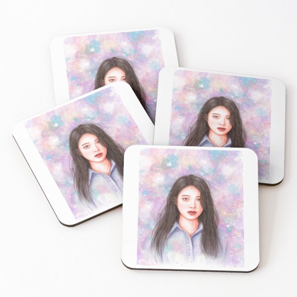 Item preview, IU Lilac Album Cover - Kpop portrait  designed and sold by minjisdesigns.