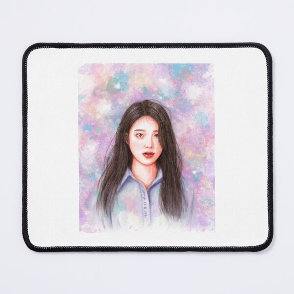 Item preview, IU Lilac Album Cover - Kpop portrait  designed and sold by minjisdesigns.