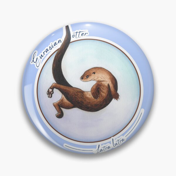 Item preview, Eurasian otter (Lutra lutra) designed and sold by PhocoenaArt.