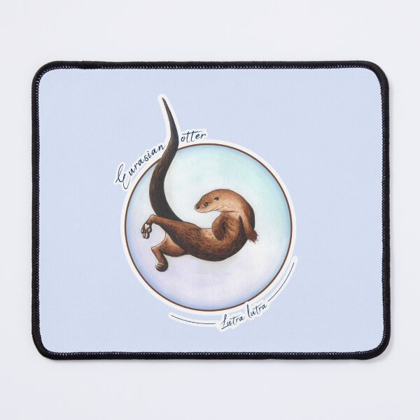 Item preview, Eurasian otter (Lutra lutra) designed and sold by PhocoenaArt.
