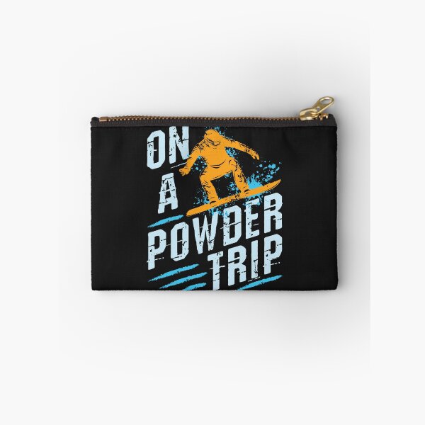 Item preview, On a Powder Trip Funny Snowboarding Snowboard designed and sold by jaygo.