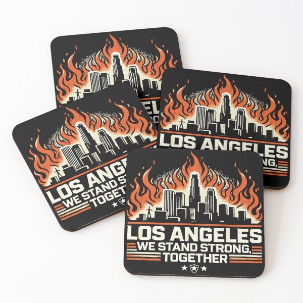 Item preview, Los Angeles Wildfire - We Stand Strong Together designed and sold by CreaTahiti.