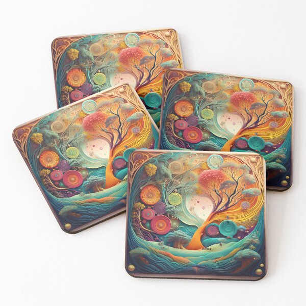 Item preview, Whispers of the Abstract Forest - dePace' designed and sold by mrpropcake.