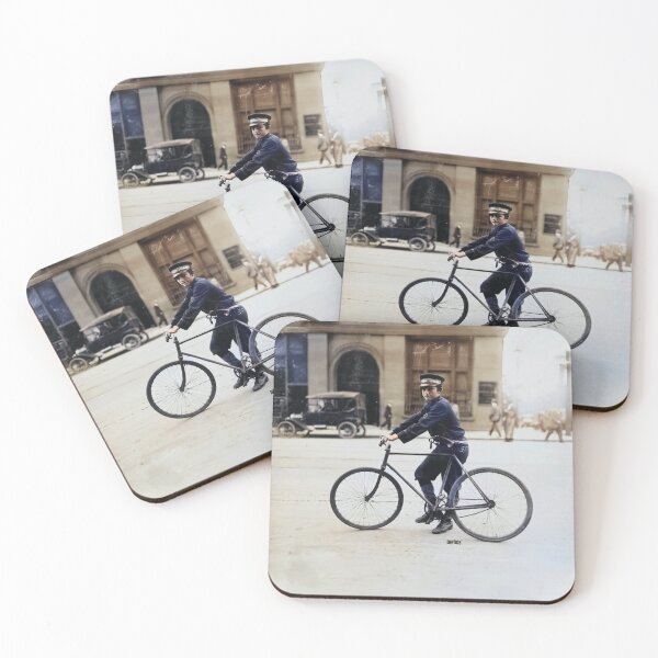 Item preview, The Adventures of a 1900s Bike Messenger - dePace' designed and sold by mrpropcake.
