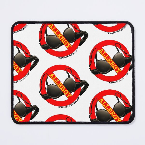 Item preview, Allergic to bras designed and sold by anothermftattoo.