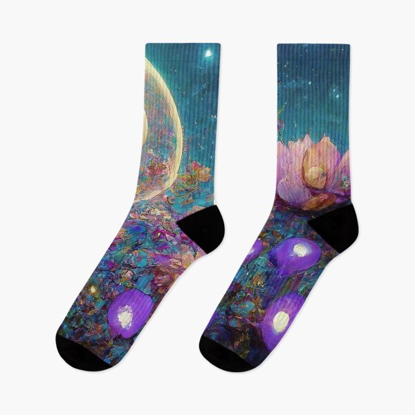 Item preview, Dreamy Floral Cosmos: Abstract Fantasy Art designed and sold by ashrafzain.