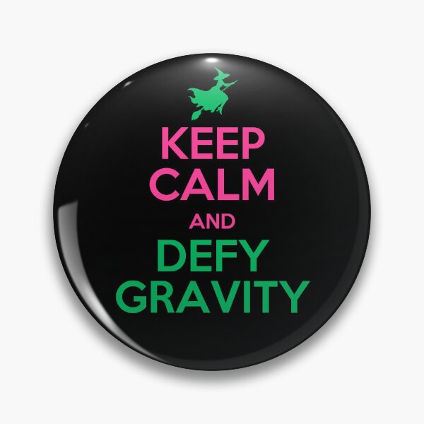 Item preview, Keep Calm and Defy Gravity designed and sold by Caring Hearts.