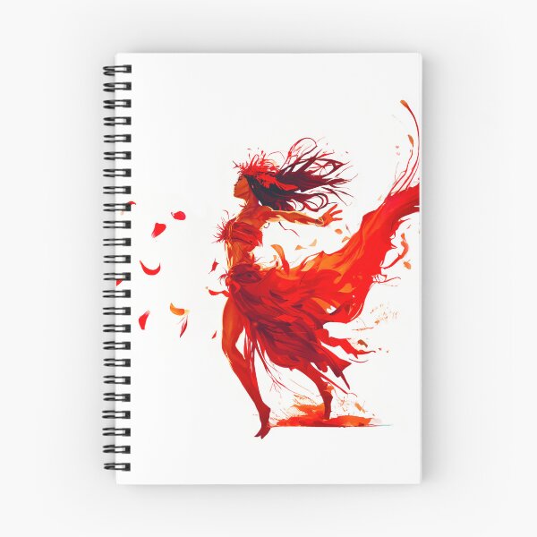 Item preview, Polynesian Fire Dance - Floral Harmony designed and sold by CreaTahiti.