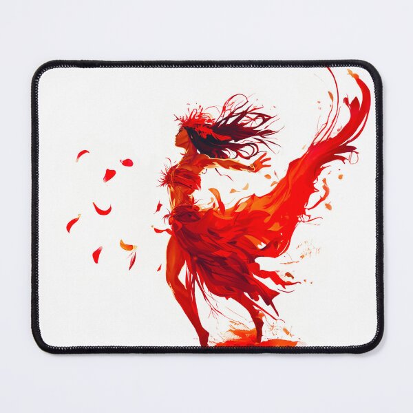 Item preview, Polynesian Fire Dance - Floral Harmony designed and sold by CreaTahiti.