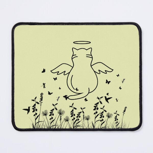 Item preview, Angle cat in the field designed and sold by Purrs & Snuggles Designs.
