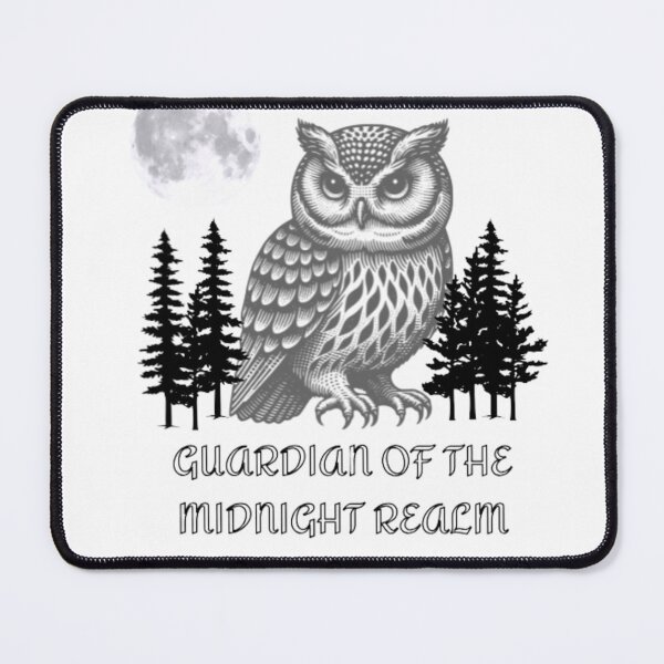Item preview, Guardian of the midnight realm designed and sold by TheCozyOwlery.