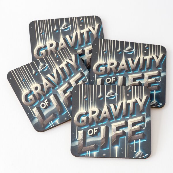 Item preview, Gravity of Life - Text Art designed and sold by Design-phuket.