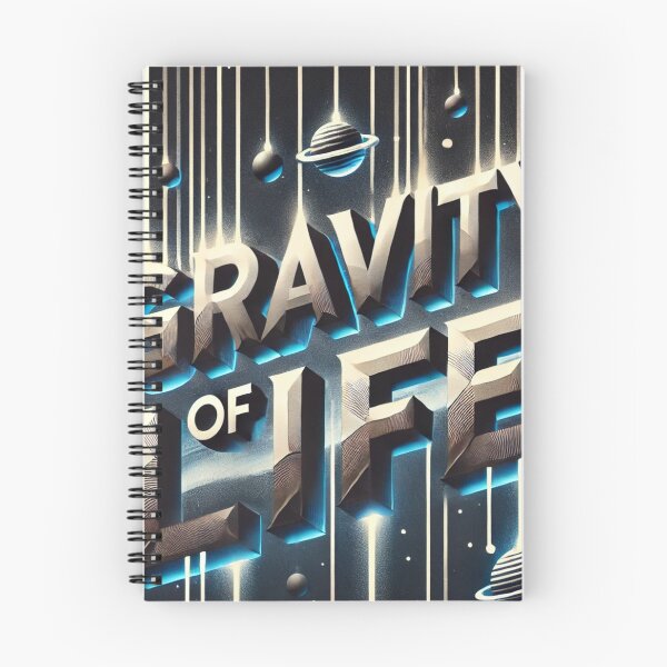 Item preview, Gravity of Life - Text Art designed and sold by Design-phuket.