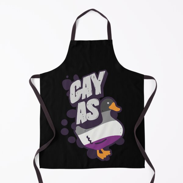 Item preview, Asexual Gay as Duck LGBT Pride Flag designed and sold by Clara Hollins.