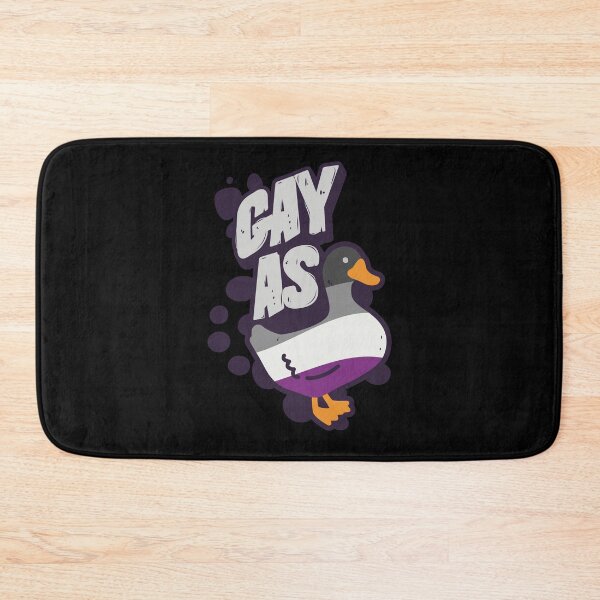 Item preview, Asexual Gay as Duck LGBT Pride Flag designed and sold by Clara Hollins.