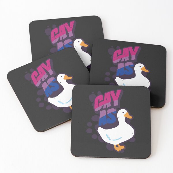 Item preview, Bisexual Gay as Duck LGBT Pride Flag designed and sold by Clara Hollins.
