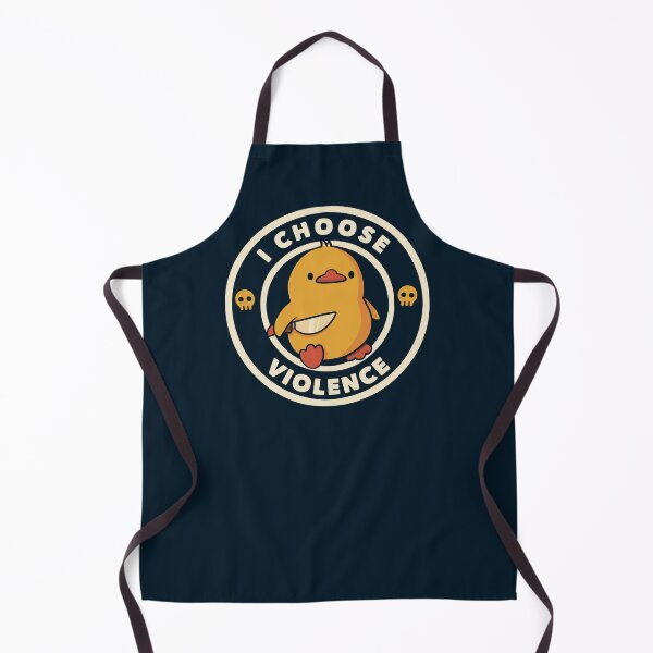 Item preview,  I Choose Violence Funny Duck by Tobe Fonseca designed and sold by Tobe Fonseca®.
