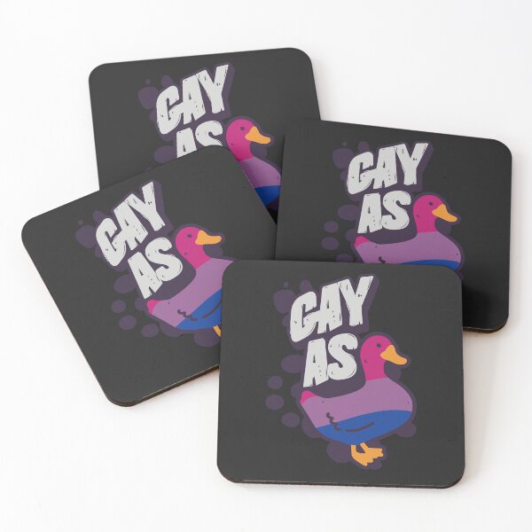 Item preview, Bisexual Gay as Duck LGBT Pride Flag designed and sold by Clara Hollins.