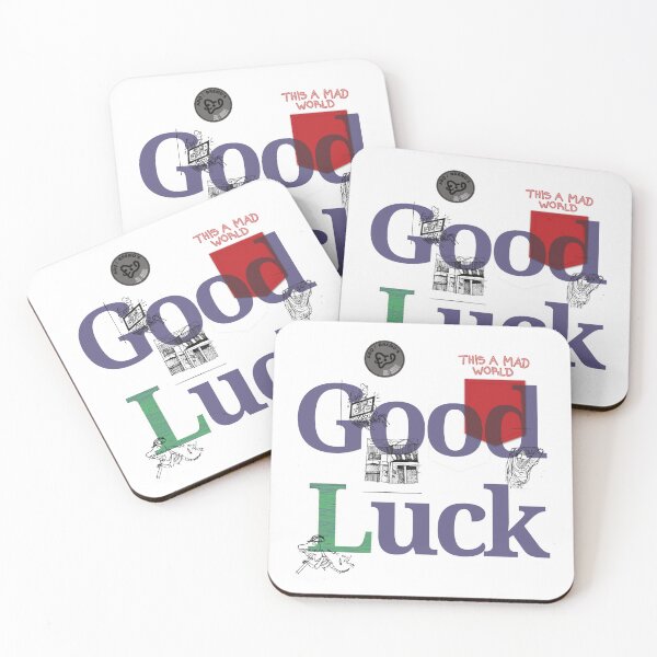 Item preview, This is a mad world, GOOD LUCK designed and sold by ARQ-BRENDS.