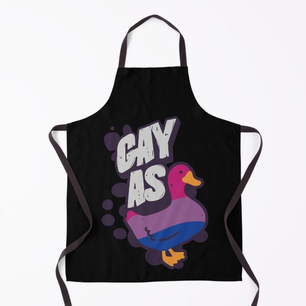 Item preview, Bisexual Gay as Duck LGBT Pride Flag designed and sold by Clara Hollins.
