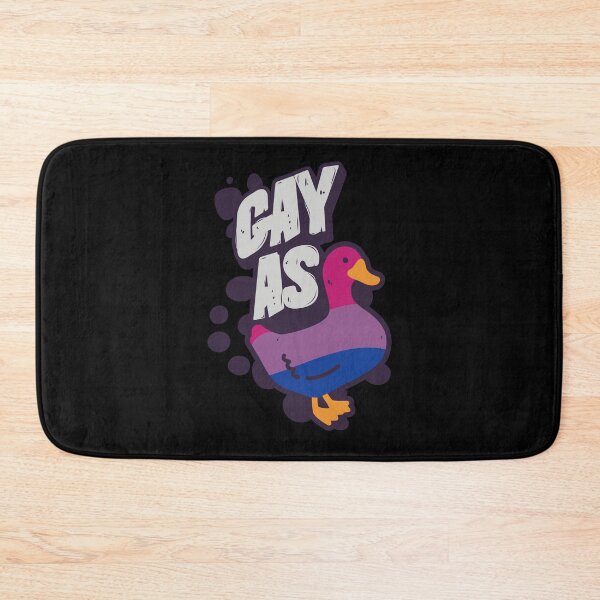 Item preview, Bisexual Gay as Duck LGBT Pride Flag designed and sold by Clara Hollins.