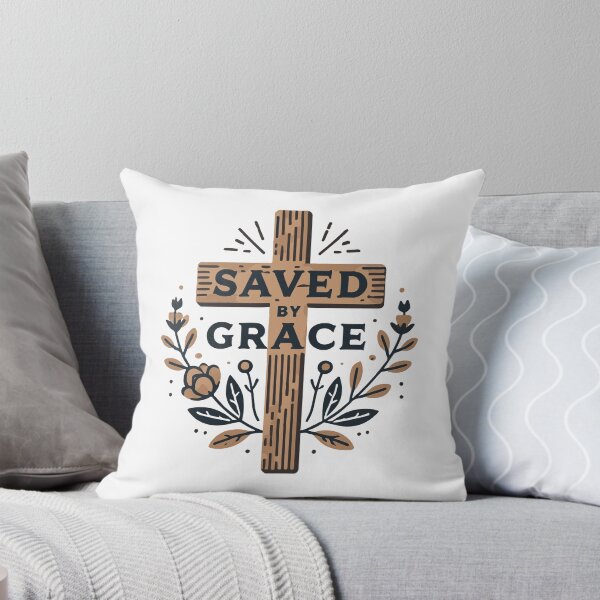 Item preview, Saved By Grace | Christian Bible Verse | Ephesians 2 8 designed and sold by Blessed Be Your Name.