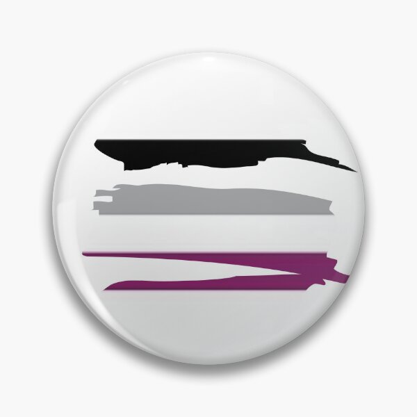 Item preview, Asexual smudge designed and sold by LoudLizzy.