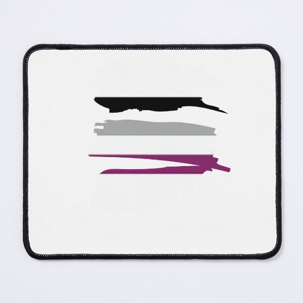 Item preview, Asexual smudge designed and sold by LoudLizzy.
