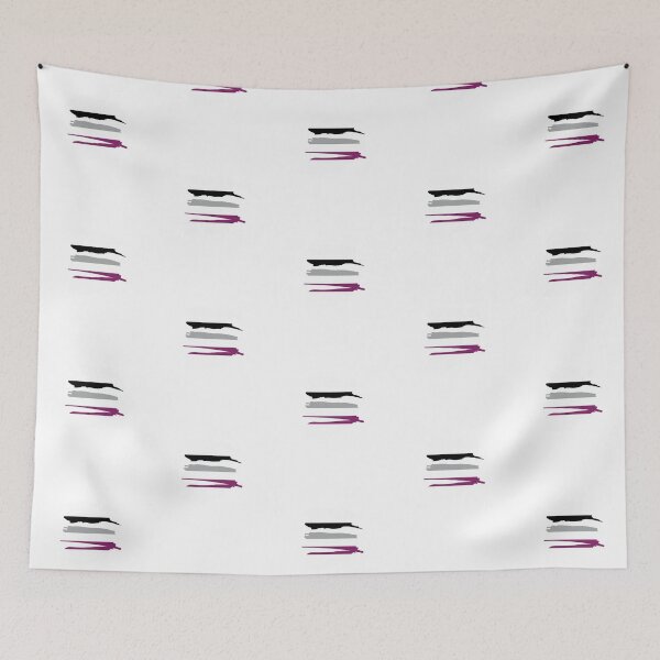 Item preview, Asexual smudge designed and sold by LoudLizzy.