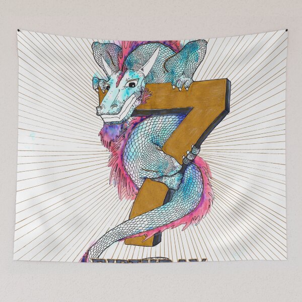 Item preview, Serpiente 7 Birthday designed and sold by mdbairdart.