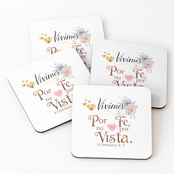 Item preview, Vivimos por Fe No por Vista Versículo Bíblico 2 Corintios 5:7 designed and sold by mileysamir7.