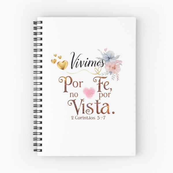 Item preview, Vivimos por Fe No por Vista Versículo Bíblico 2 Corintios 5:7 designed and sold by mileysamir7.