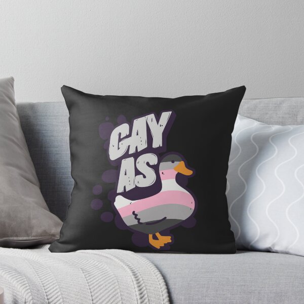 Item preview, Demigirl Gay as Duck LGBT Pride Flag designed and sold by Clara Hollins.