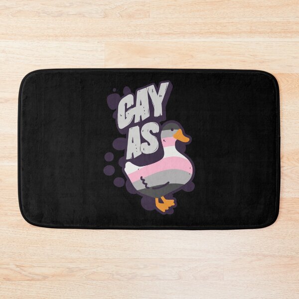 Item preview, Demigirl Gay as Duck LGBT Pride Flag designed and sold by Clara Hollins.