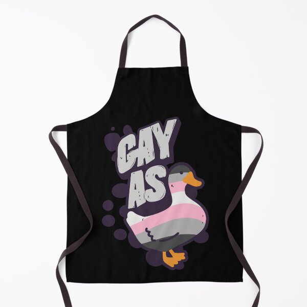 Item preview, Demigirl Gay as Duck LGBT Pride Flag designed and sold by Clara Hollins.