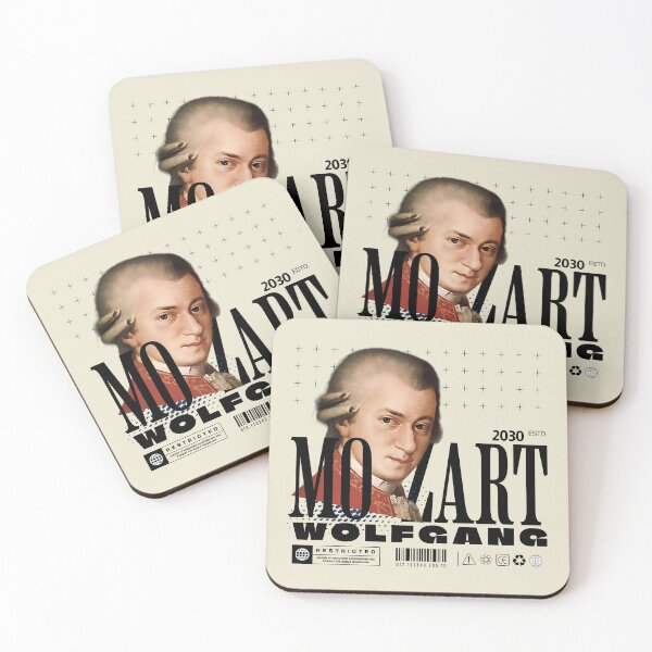 Item preview, Wolfgang Amadeus Mozart Musician for Classic Music Lovers designed and sold by Mariana Piana.