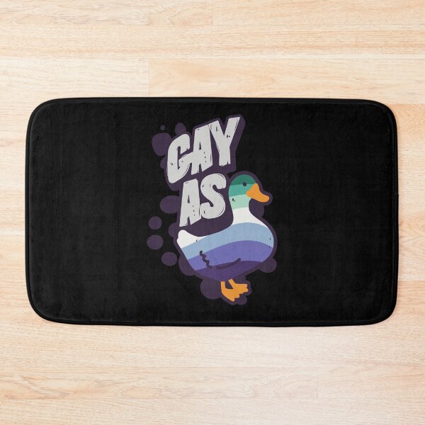 Item preview, Gay Man Gay as Duck LGBT Pride Flag designed and sold by Clara Hollins.