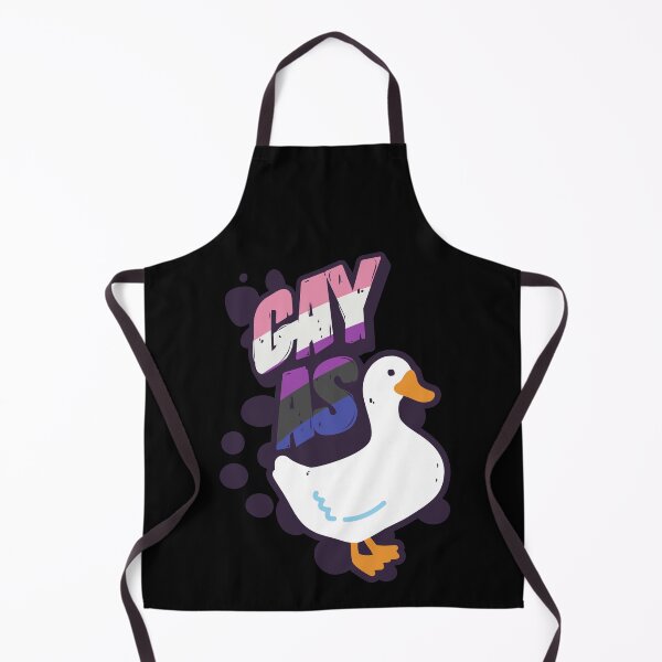 Item preview, Genderfluid Gay as Duck LGBT Pride Flag designed and sold by Clara Hollins.
