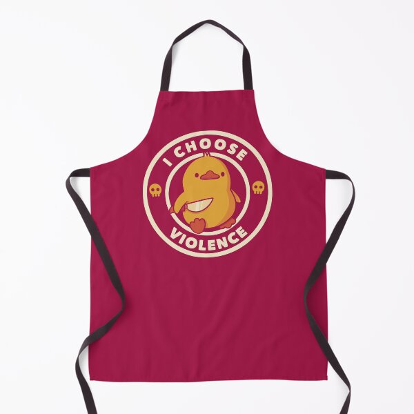 Item preview, I Choose Violence Funny Duck Viva Magenta by Tobe Fonseca designed and sold by Tobe Fonseca®.