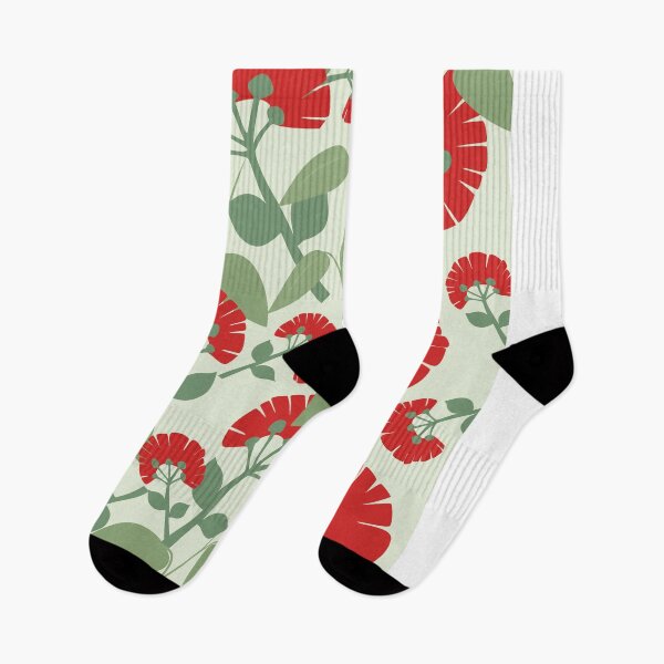 Item preview, Pohutukawa plant pattern designed and sold by clr95.