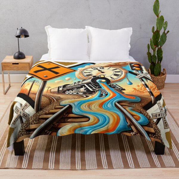 Item preview, "Surreal Time Train Journey" designed and sold by Wiredart.