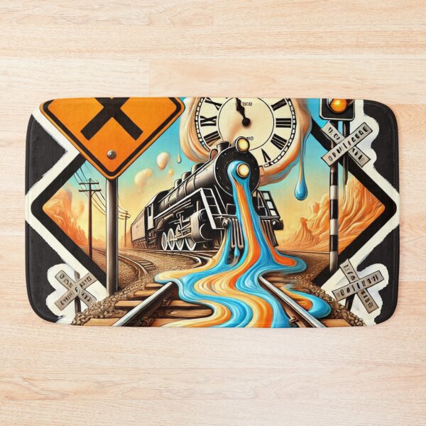 Item preview, "Surreal Time Train Journey" designed and sold by Wiredart.