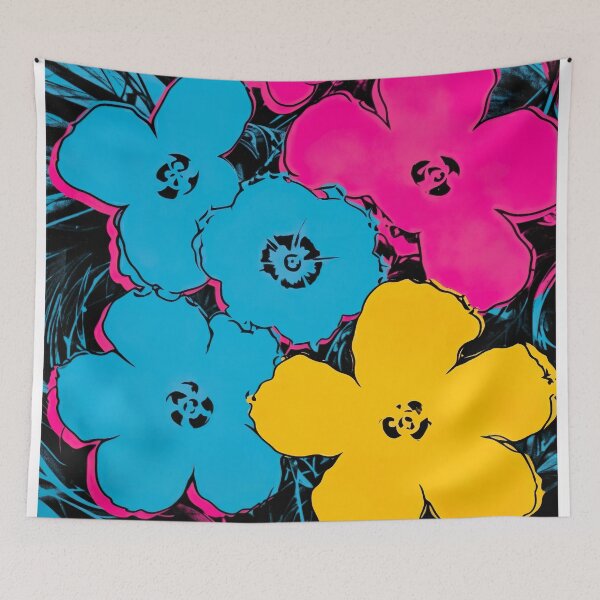 Item preview, Vibrant Pop Art Floral Design – Colorful Modern Aesthetic designed and sold by ashrafzain.