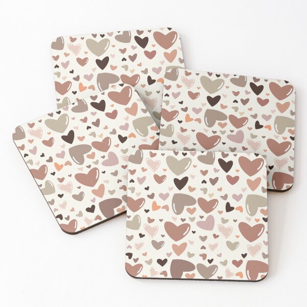Item preview, Chocolate Hearts Pattern 2 designed and sold by jshuphotography.