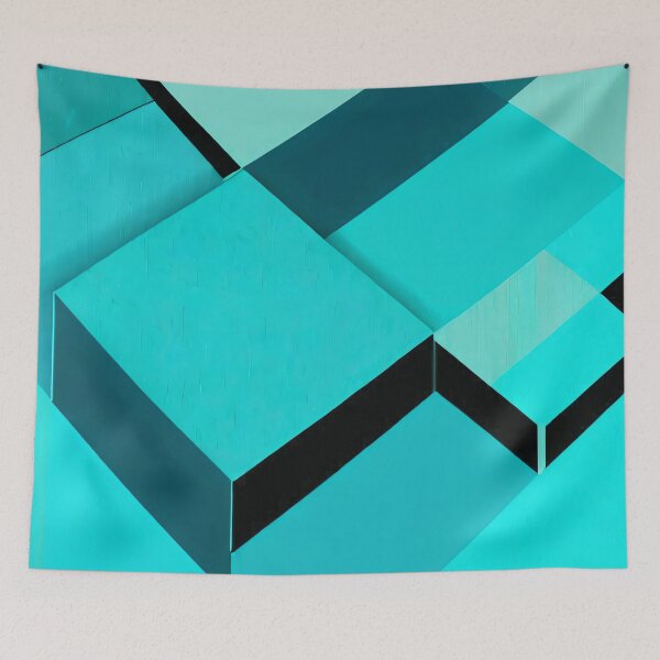 Item preview, Blue and Cyan Patterns designed and sold by LKozerski.