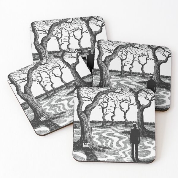 Item preview, Lost in Limbo – black and white melancholic anime manga designed and sold by ForsakenFrames.