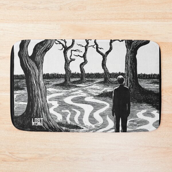 Item preview, Lost in Limbo – black and white melancholic anime manga designed and sold by ForsakenFrames.